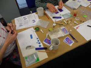 Working with silver clay