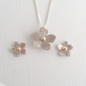 Sterling silver and 9ct gold jewellery
