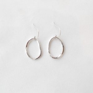 Sterling silver drop earrings