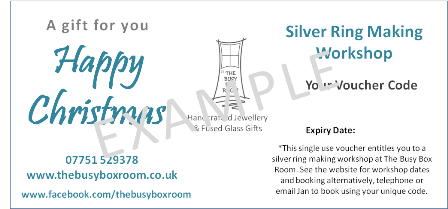 Workshop Vouchers