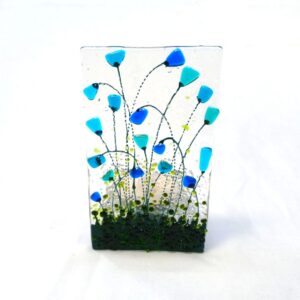 Flower meadow tea light holder