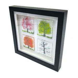 Fused glass artwork